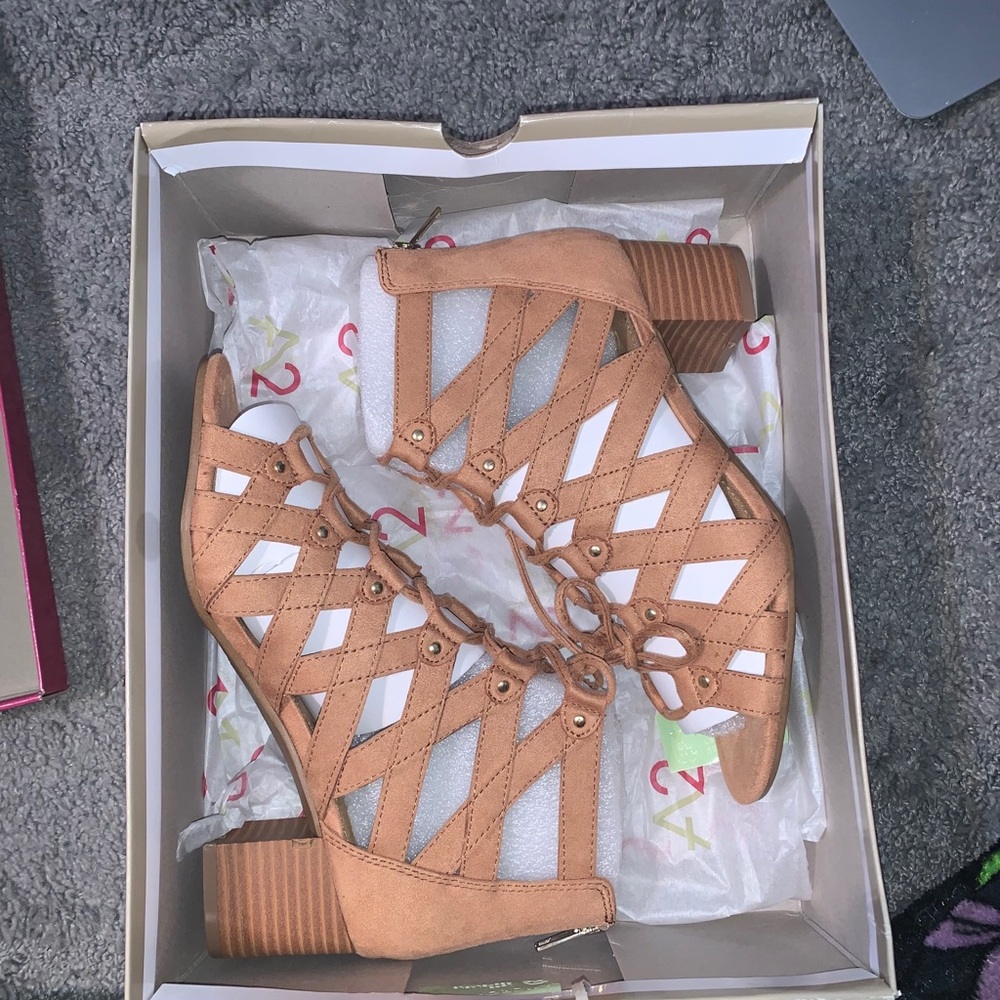 Brown sandals